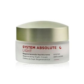 System Absolute System Anti-Aging Regenerating Night Cream Light - For Mature Skin System Absolute System Anti-Aging Regenerating Night Cream Light - For Mature Skin
